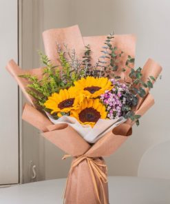 Surprise Sunflower Bouquet