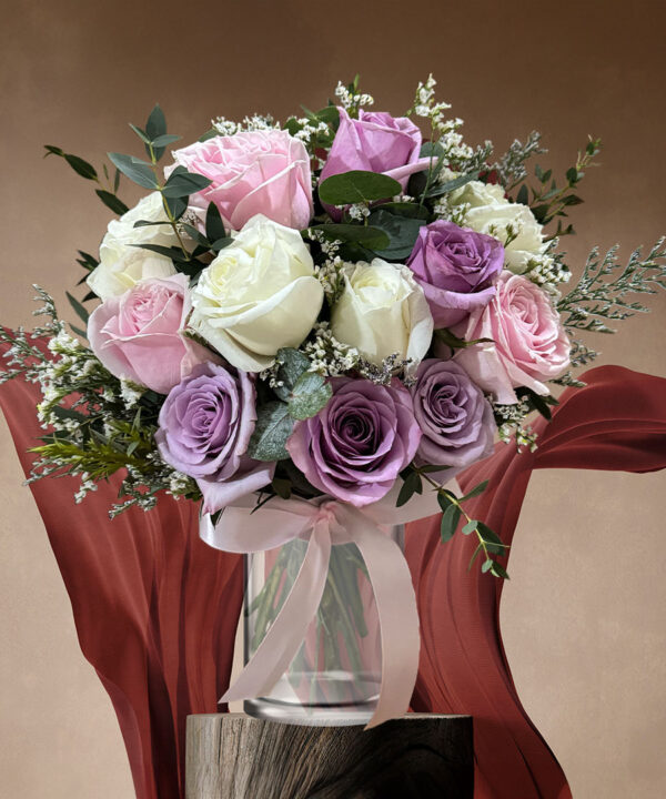 Timeless Elegance Blooms Vase Arrangement