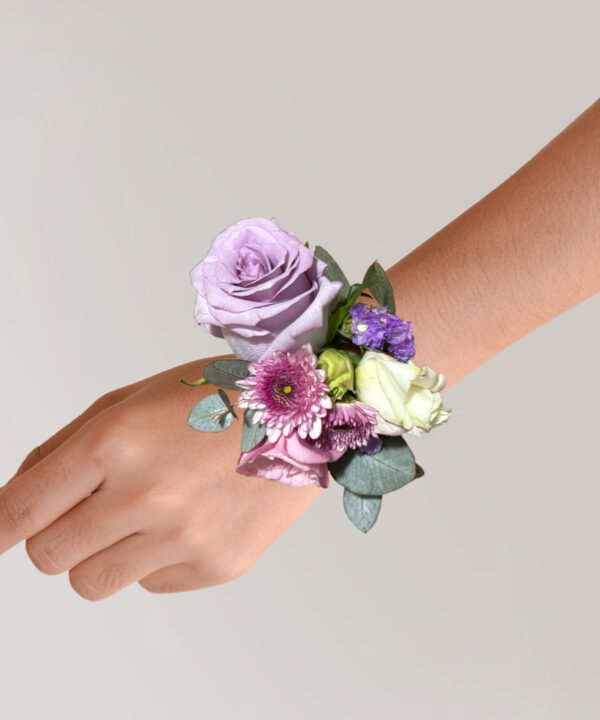 Lavender Lullaby: Lavender and Lilac Wrist Corsage