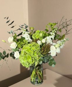 Verdant Vogue Ultra Premium Vase Arrangement - Vase