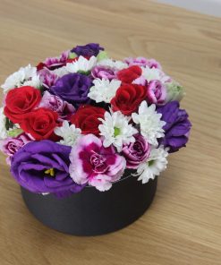 surprise round box by farm florist singapore