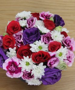surprise round box by farm florist singapore